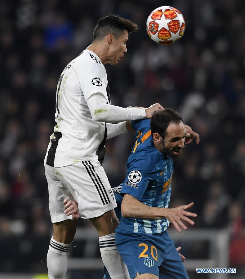 Cristiano Ronaldo hat-trick propels Juventus past Atletico and