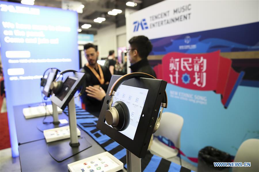 U.S.-AUSTIN-SXSW-CHINA-ONLINE MUSIC PLATFORM-TENCENT