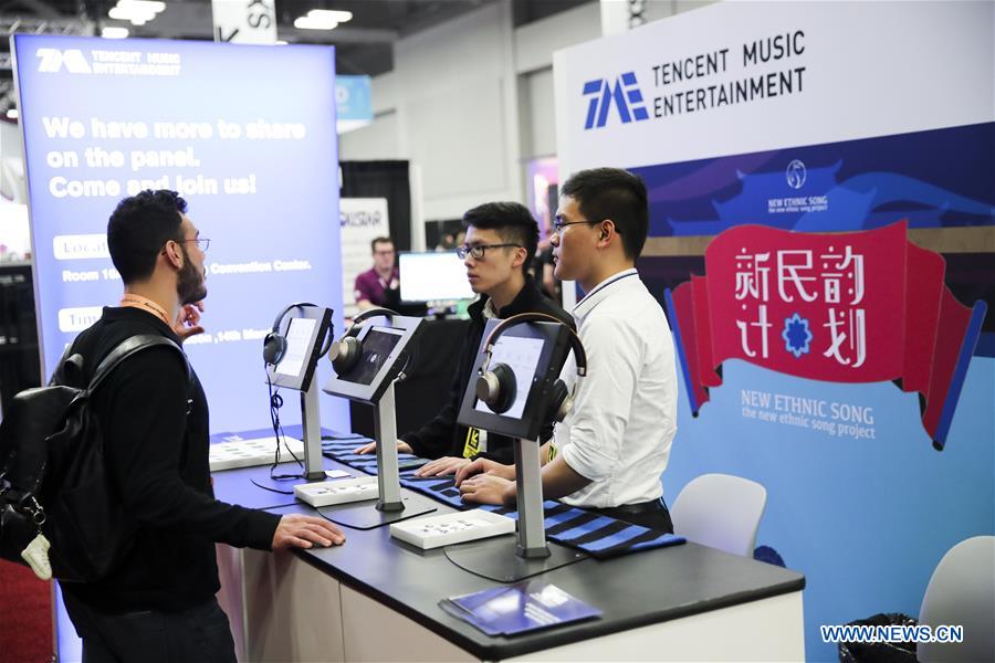 U.S.-AUSTIN-SXSW-CHINA-ONLINE MUSIC PLATFORM-TENCENT