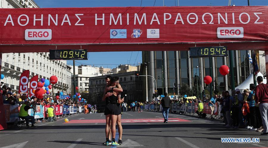 (SP)GREECE-ATHENS-HALF MARATHON-RACE