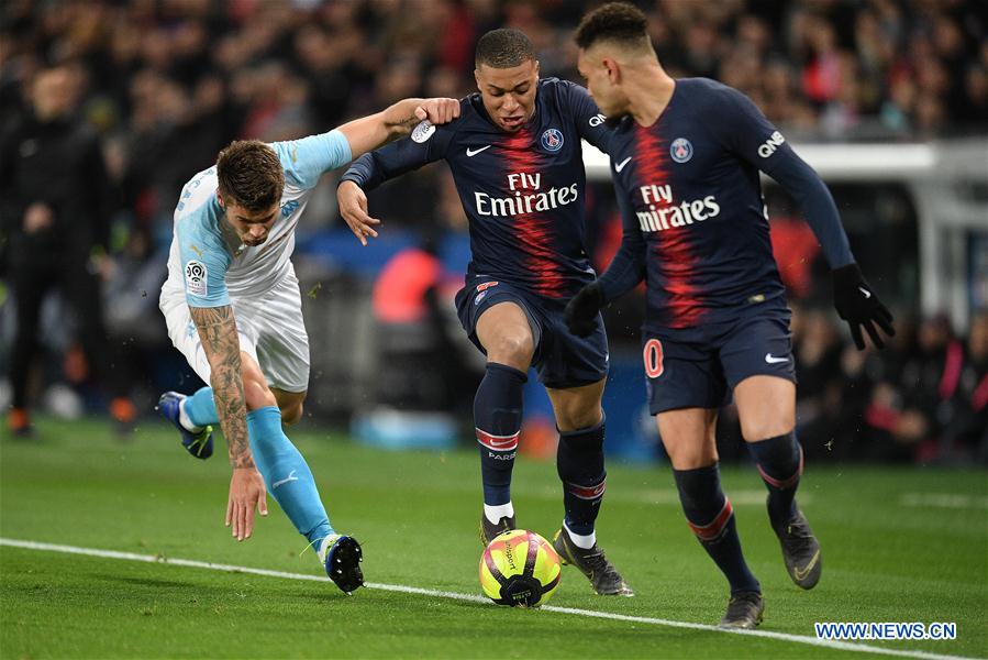 (SP)FRANCE-PARIS-FOOTBALL-LIGUE 1-PSG VS OM