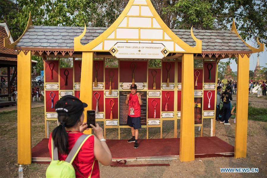 (SP)THAILAND-AYUTTHAYA-MUAY THAI-CEREMONY