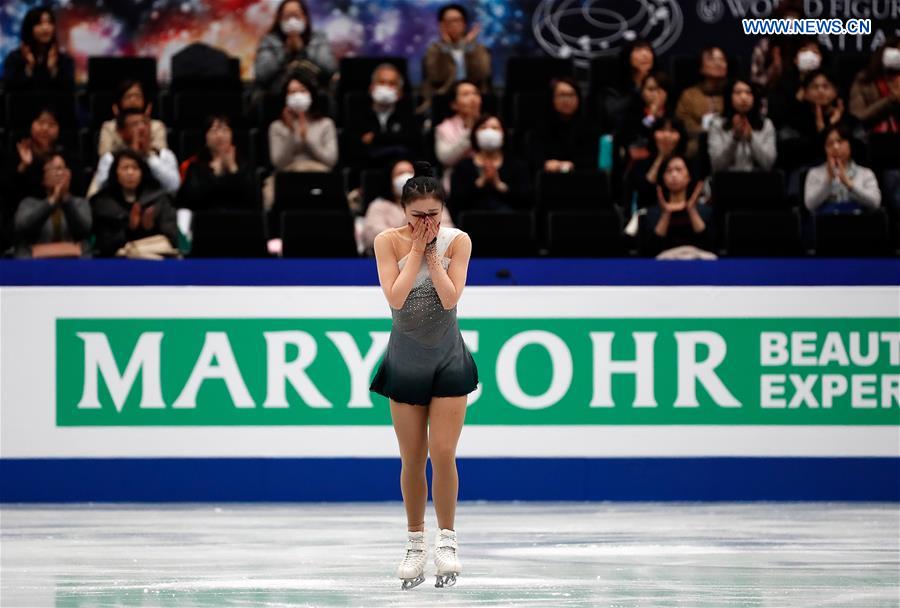 (SP)JAPAN-SAITAMA-FIGURE SKATING-WORLD CHAMPIONSHIPS