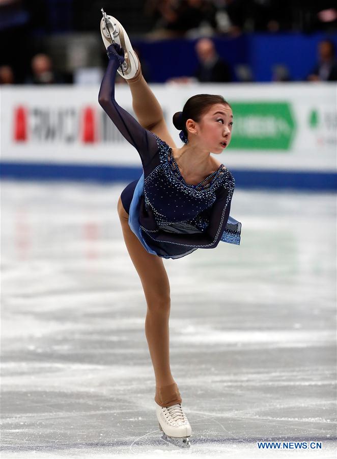 (SP)JAPAN-SAITAMA-FIGURE SKATING-WORLD CHAMPIONSHIPS