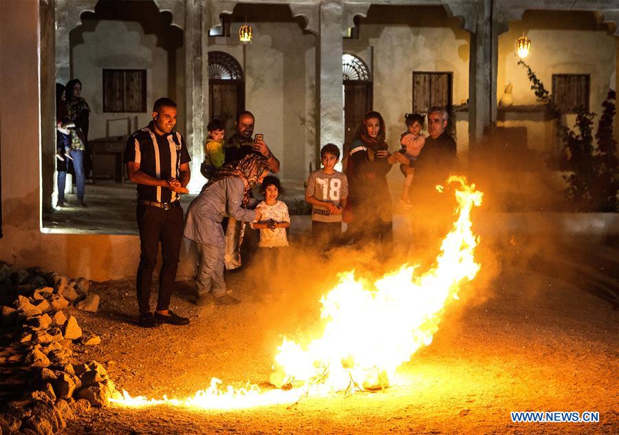 IRAN-QESHM ISLAND-FIRE FESTIVAL