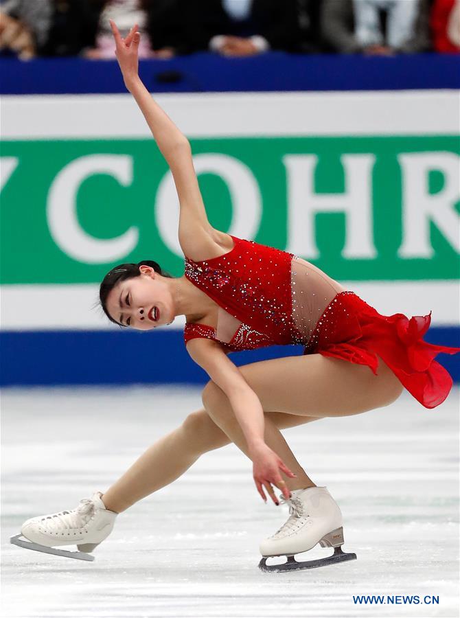 (SP)JAPAN-SAITAMA-FIGURE SKATING-WORLD CHAMPIONSHIPS-LADIES