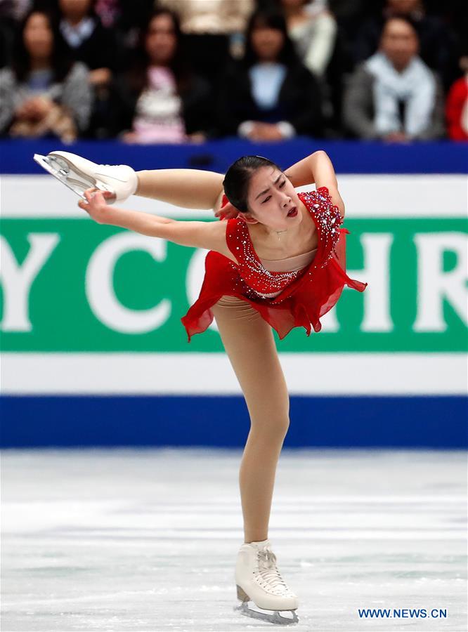 (SP)JAPAN-SAITAMA-FIGURE SKATING-WORLD CHAMPIONSHIPS-LADIES