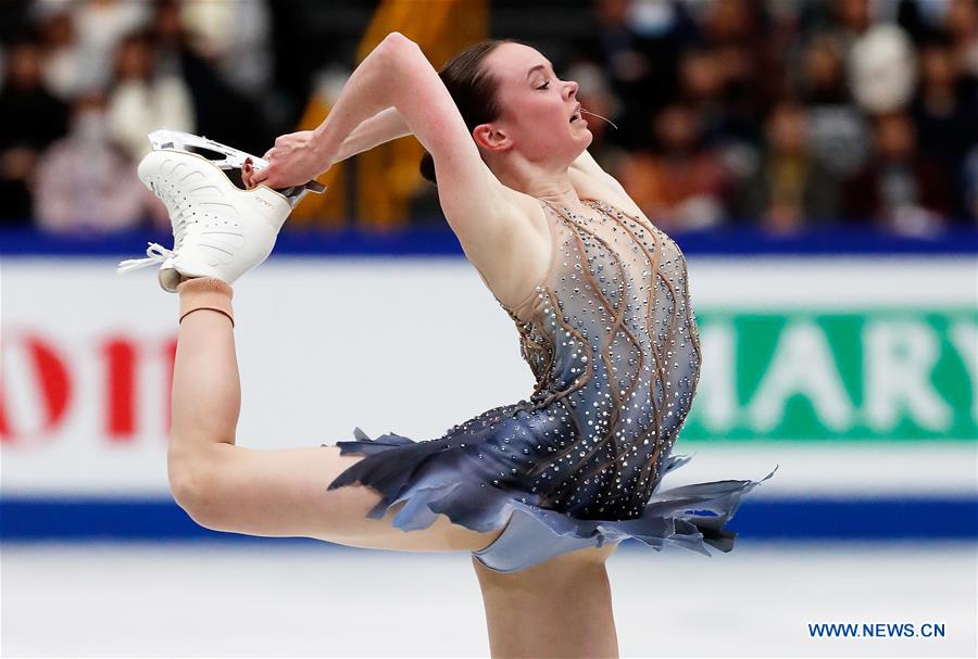 (SP)JAPAN-SAITAMA-FIGURE SKATING-WORLD CHAMPIONSHIPS-LADIES