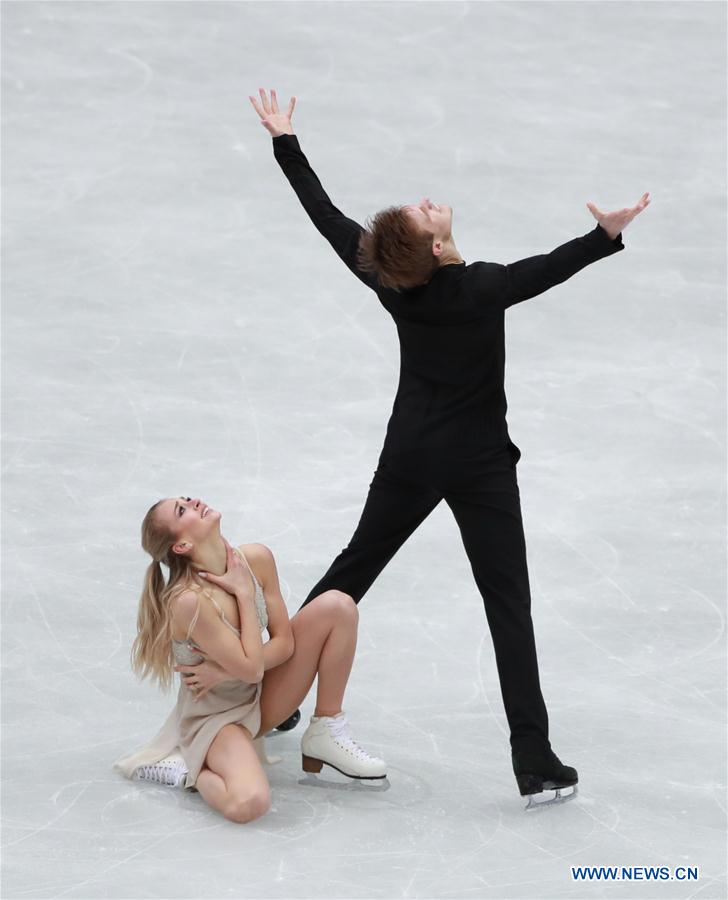 (SP)JAPAN-SAITAMA-FIGURE SKATING-WORLD CHAMPIONSHIPS-ICE DANCE