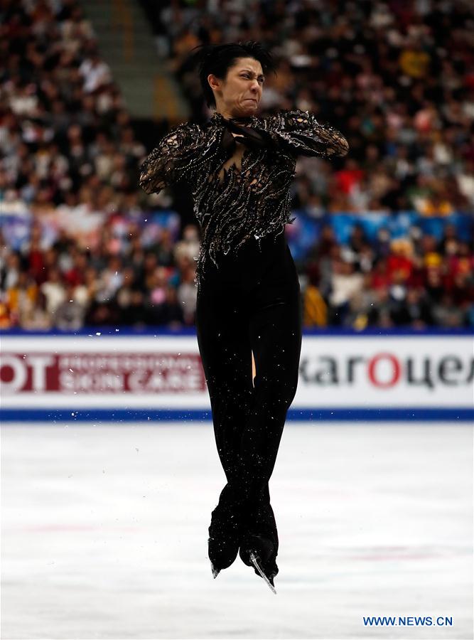 (SP)JAPAN-SAITAMA-FIGURE SKATING-WORLD CHAMPIONSHIPS-MEN