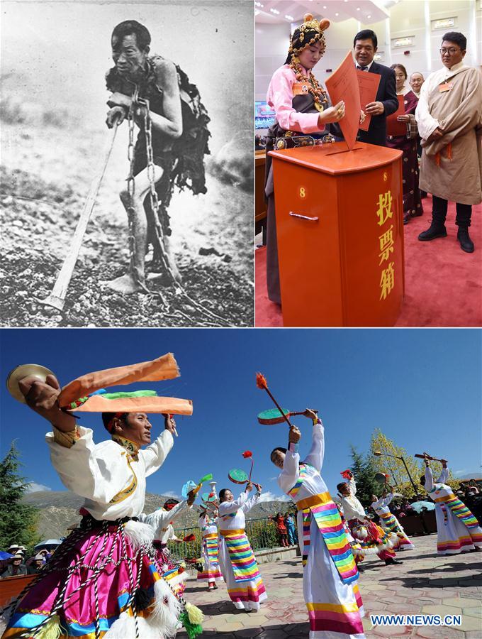 Xinhua Headlines: Tibet - 60 years of democratic reform through a lense