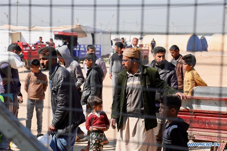 IRAQ-MOSUL-IDP CAMP