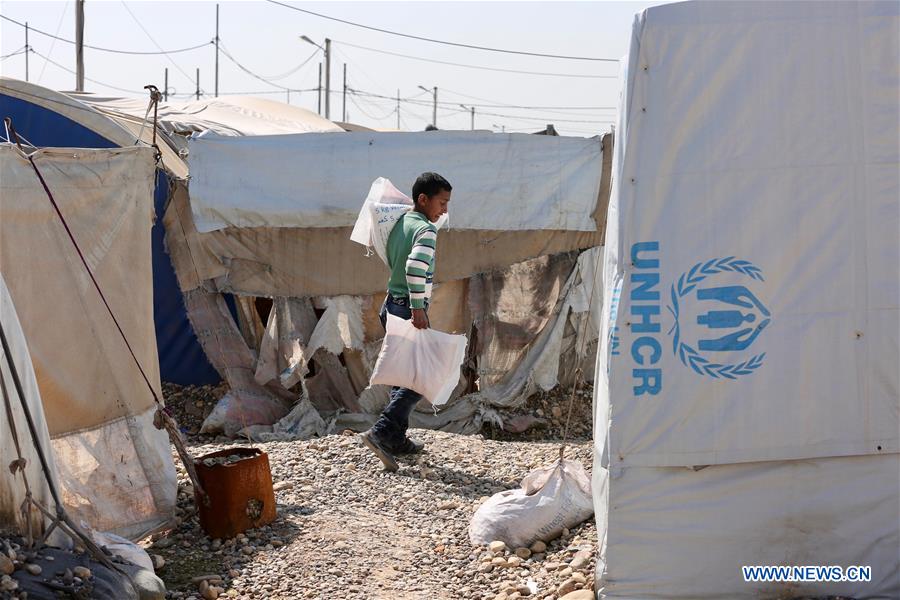 IRAQ-MOSUL-IDP CAMP