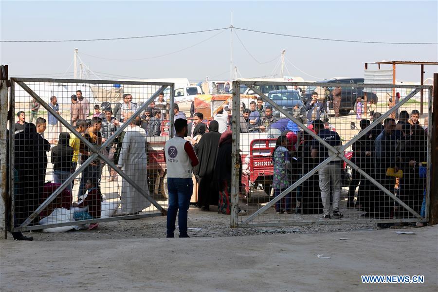 IRAQ-MOSUL-IDP CAMP