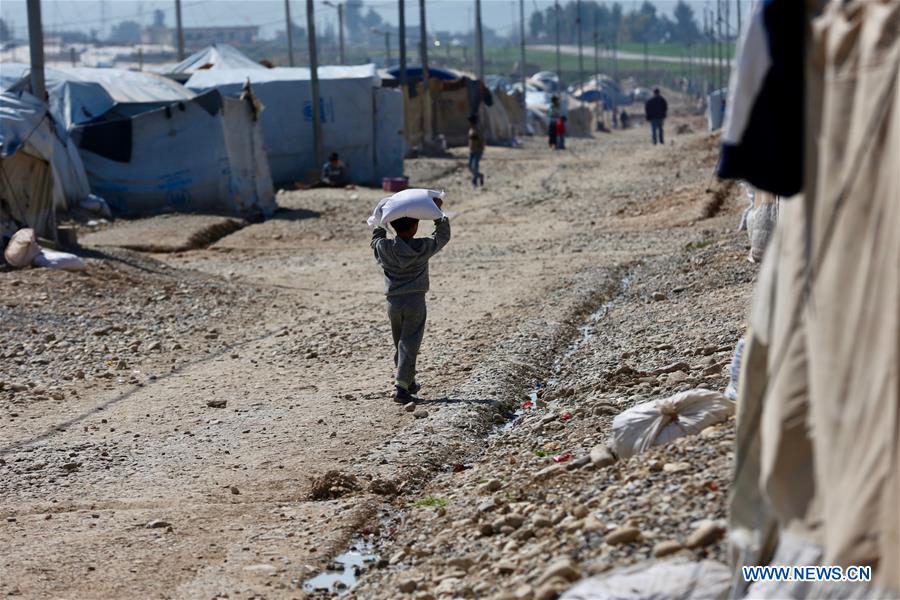 IRAQ-MOSUL-IDP CAMP