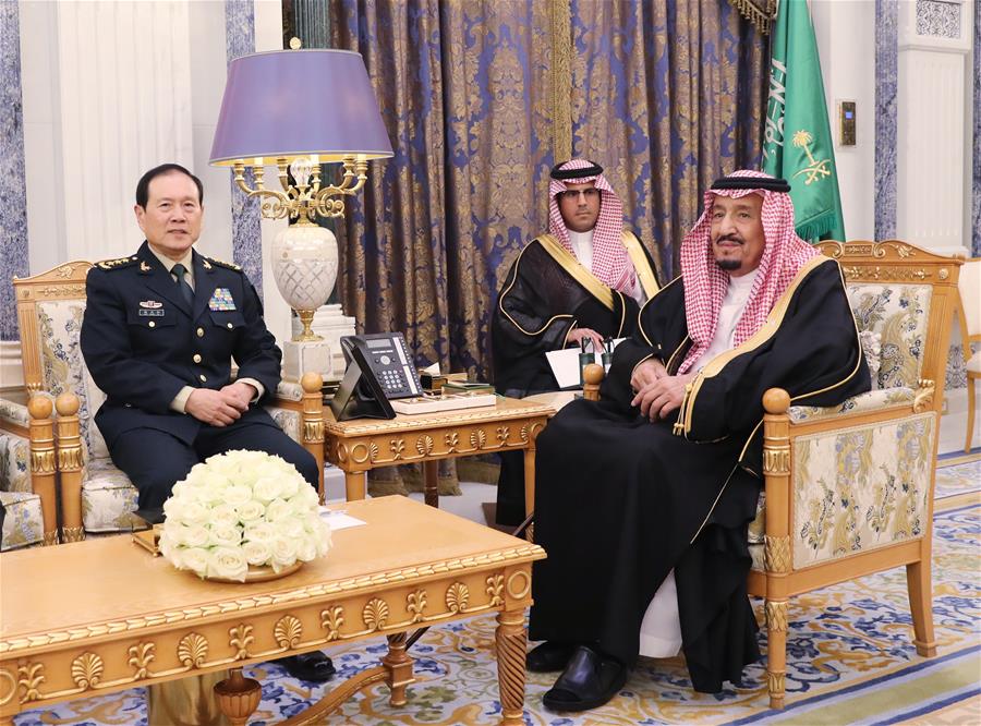 SAUDI ARABIA-RIYADH-KING-CHINA-WEI FENGHE-MEETING