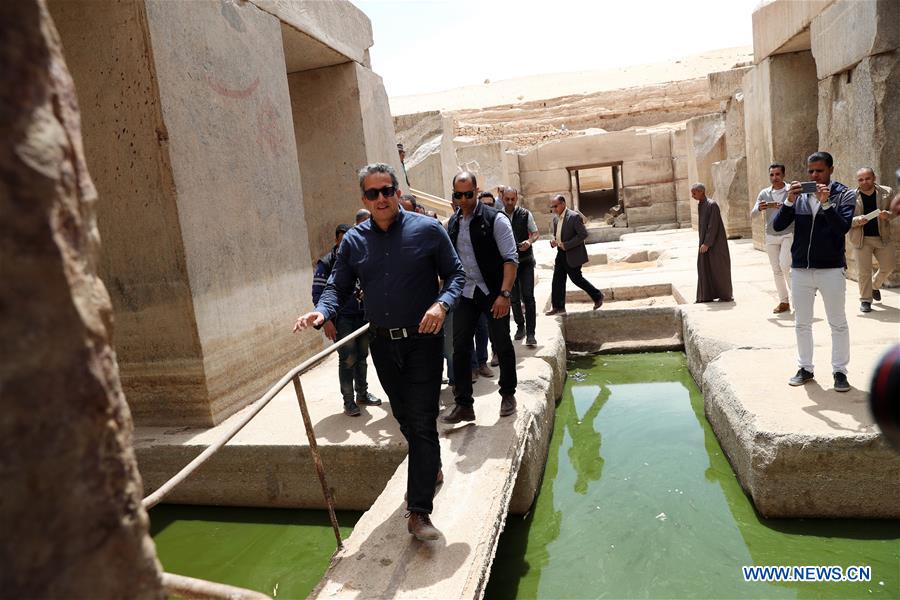 EGYPT-SOHAG-BURIAL ROOM-OSIRIS