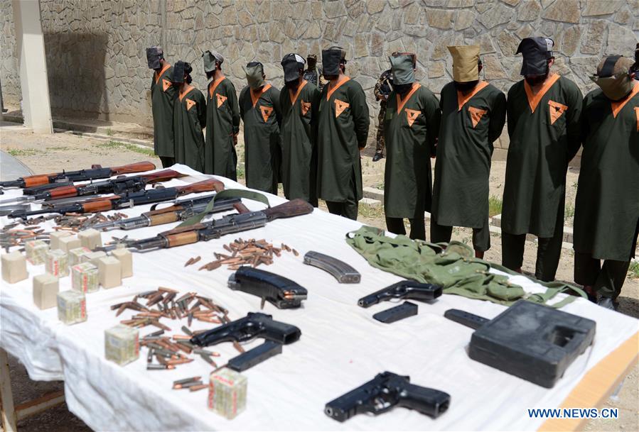 AFGHANISTAN-KANDAHAR-MILITANTS-ARREST