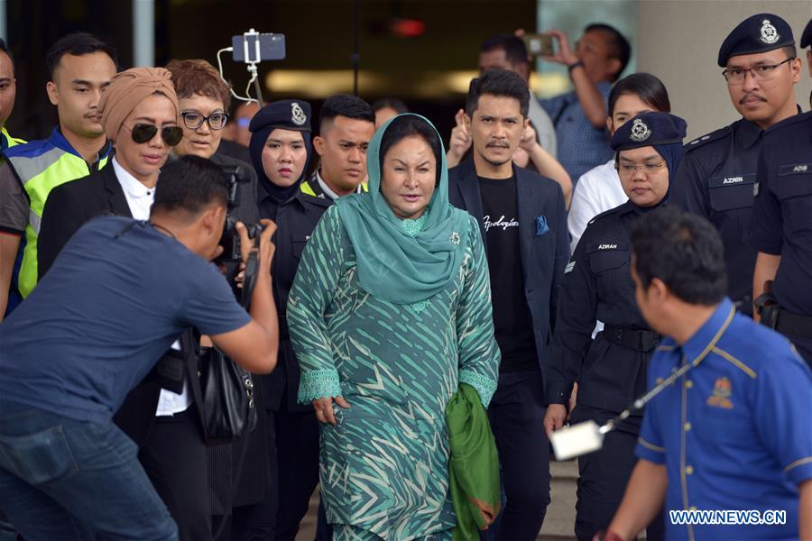 MALAYSIA-KUALA LUMPUR-FORMER PM-WIFE-CHARGE