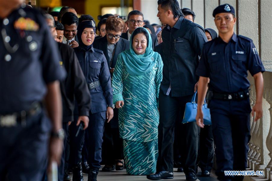 MALAYSIA-KUALA LUMPUR-FORMER PM-WIFE-CHARGE