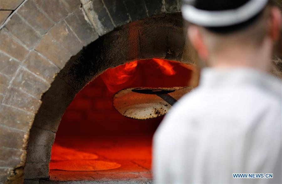 ISRAEL-BNEY BRAQ-PASSOVER PREPARATION-MATZA