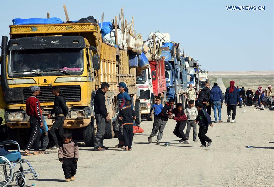 SYRIA-HOMS-RUKBAN CAMP-CIVILIANS