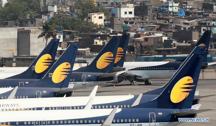 INDIA-MUMBAI-JET AIRWAYS-CRISIS