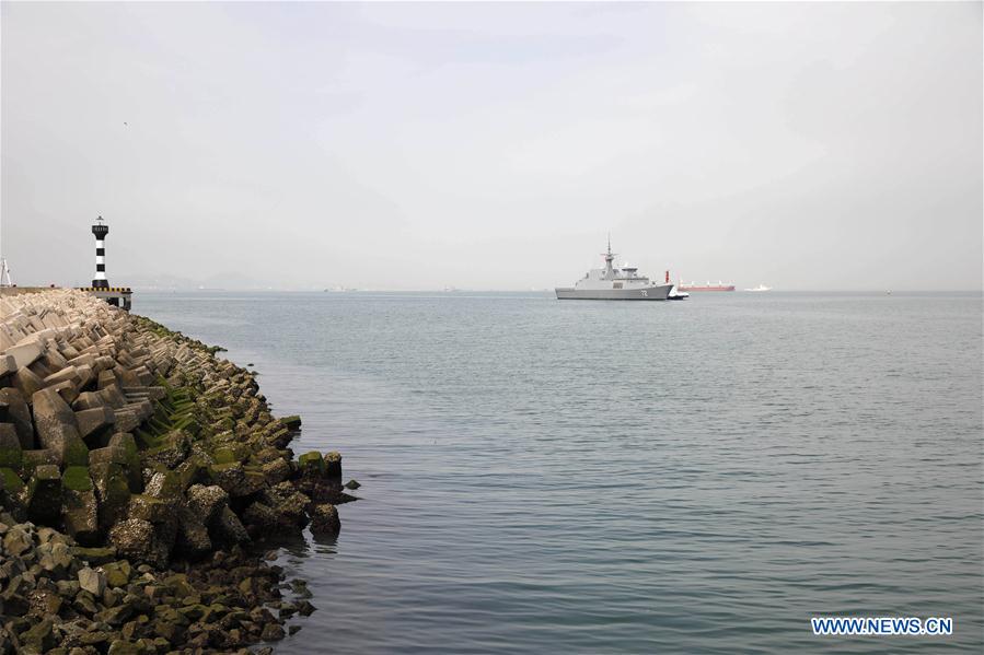 CHINA-SHANDONG-QINGDAO-FIRST FOREIGN VESSEL-NAVY EVENT (CN)