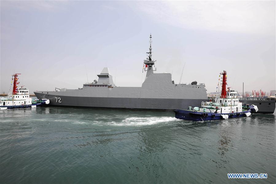 CHINA-SHANDONG-QINGDAO-FIRST FOREIGN VESSEL-NAVY EVENT (CN)