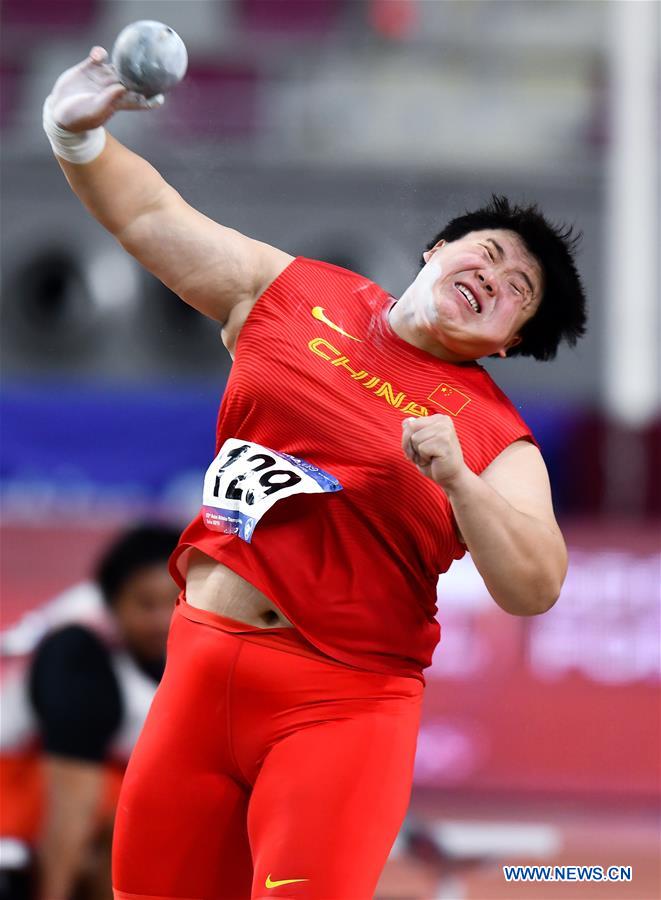 (SP)QATAR-DOHA-ASIAN ATHLETIC CHAMPIONSHIP-WOMEN'S SHOT PUT