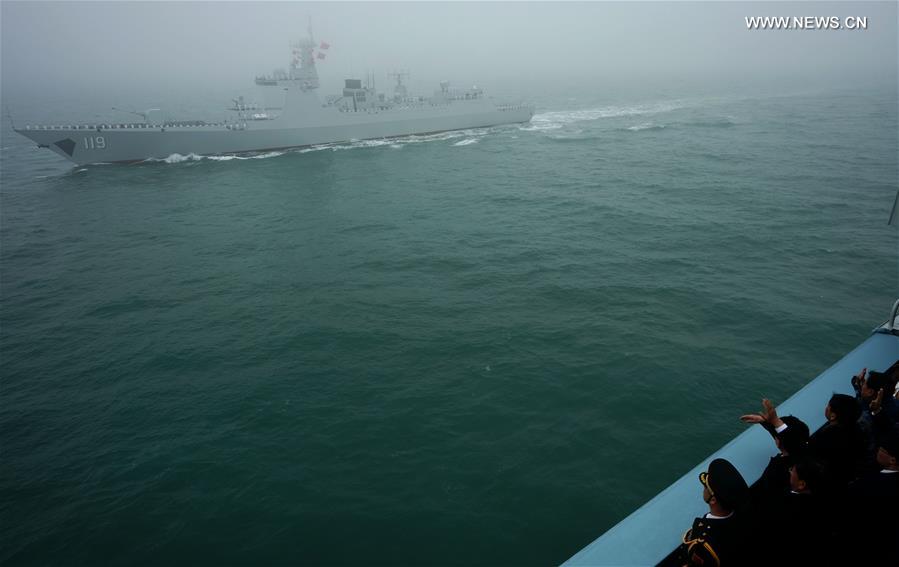 CHINA-QINGDAO-PLA NAVY-70TH ANNIVERSARY-PARADE (CN)