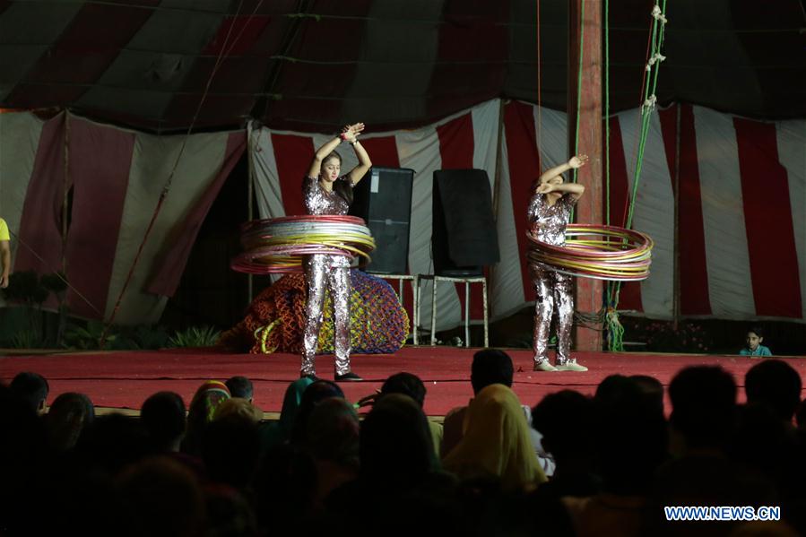 PAKISTAN-RAWALPINDI-DAILY LIFE-CIRCUS-SHOW