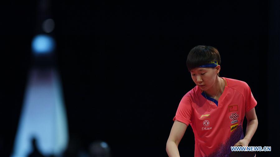  (SP) HUNGARY-BUDAPEST-TABLE TENNIS-WORLD CHAMPIONSHIPS-DAY 4