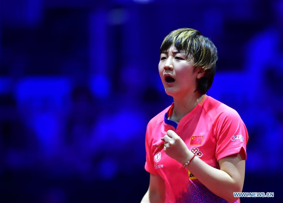 (SP)HUNGARY-BUDAPEST-TABLE TENNIS-WORLD CHAMPIONSHIPS-DAY 4