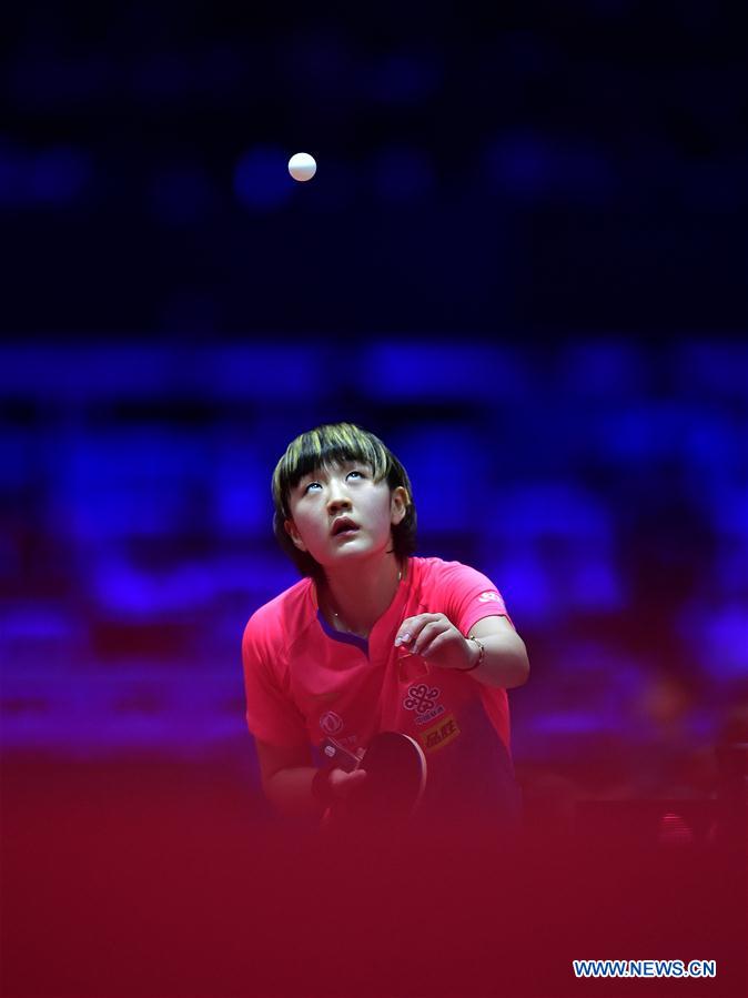 (SP)HUNGARY-BUDAPEST-TABLE TENNIS-WORLD CHAMPIONSHIPS-DAY 4