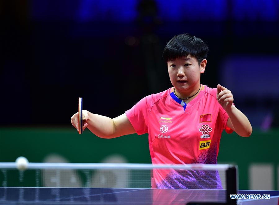 (SP)HUNGARY-BUDAPEST-TABLE TENNIS-WORLD CHAMPIONSHIPS-DAY 4