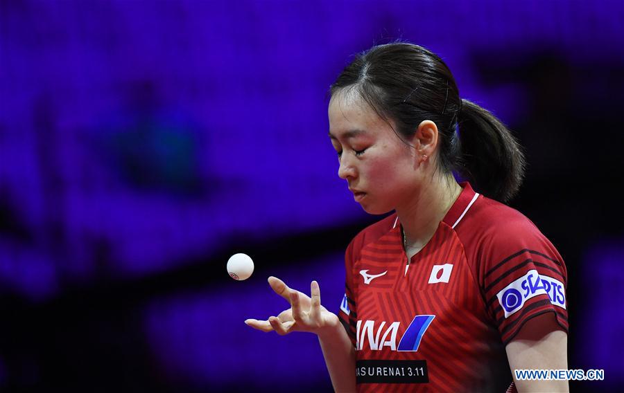 (SP)HUNGARY-BUDAPEST-TABLE TENNIS-WORLD CHAMPIONSHIPS-DAY 4