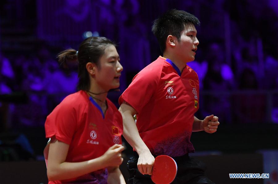 (SP)HUNGARY-BUDAPEST-TABLE TENNIS-WORLD CHAMPIONSHIPS-DAY 4