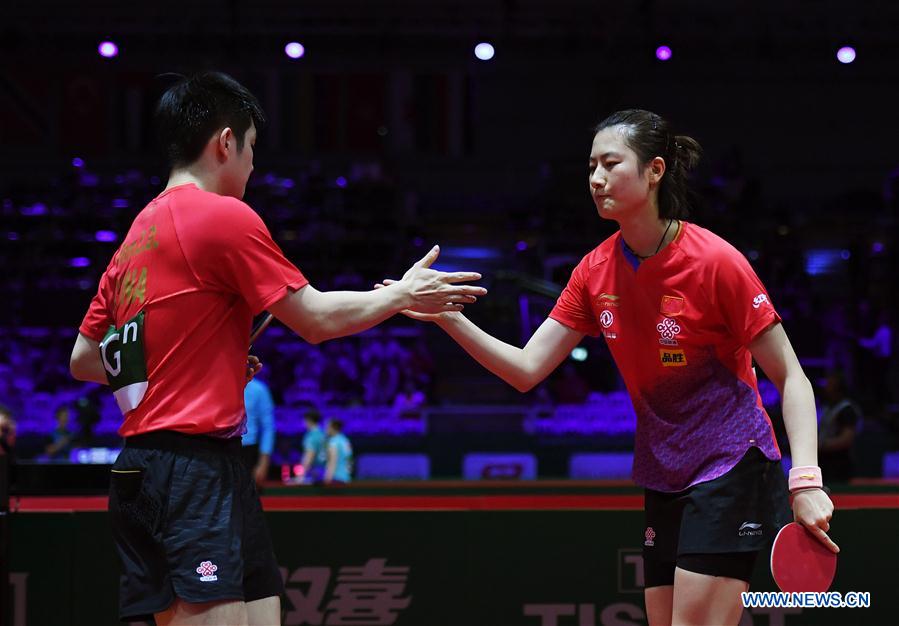 (SP)HUNGARY-BUDAPEST-TABLE TENNIS-WORLD CHAMPIONSHIPS-DAY 4