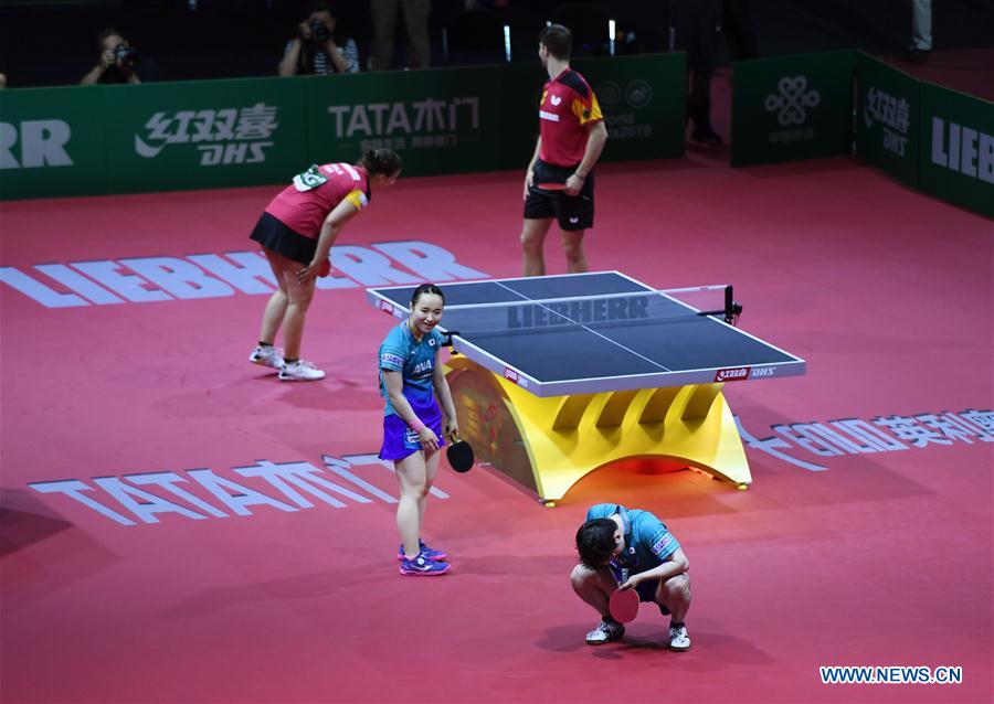 (SP)HUNGARY-BUDAPEST-TABLE TENNIS-WORLD CHAMPIONSHIPS-DAY 4