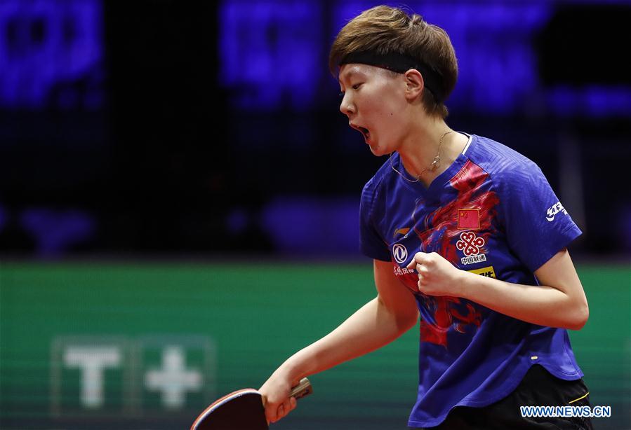 (SP)HUNGARY-BUDAPEST-TABLE TENNIS-WORLD CHAMPIONSHIPS-DAY 4