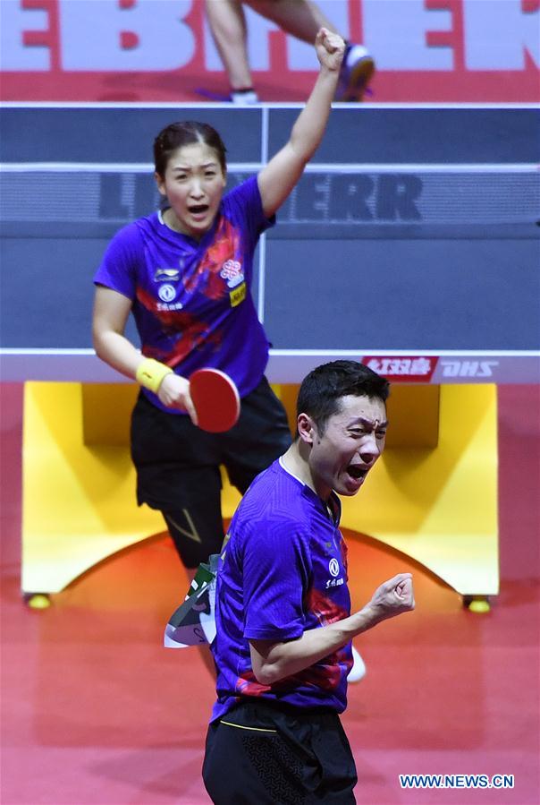 (SP)HUNGARY-BUDAPEST-TABLE TENNIS-WORLD CHAMPIONSHIPS-DAY 4