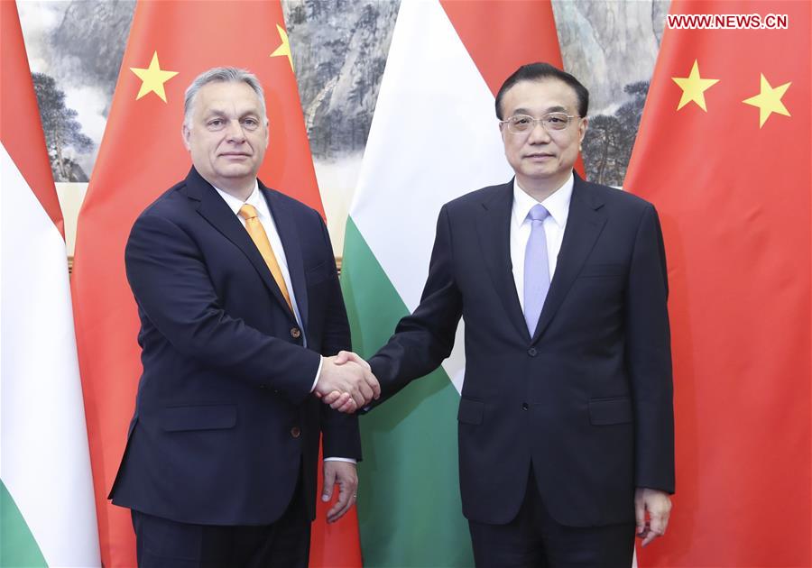 (BRF)CHINA-BEIJING-LI KEQIANG-HUNGARIAN PM-MEETING (CN)