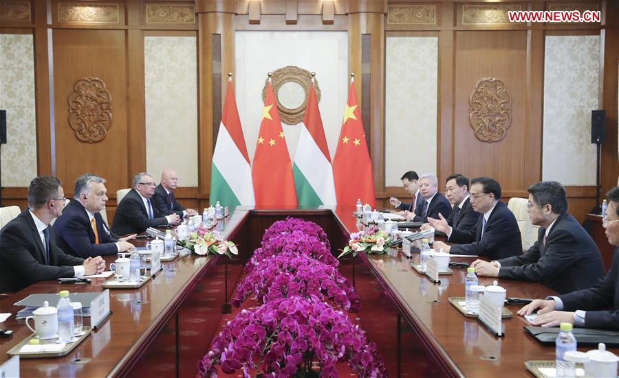 (BRF)CHINA-BEIJING-LI KEQIANG-HUNGARIAN PM-MEETING (CN)