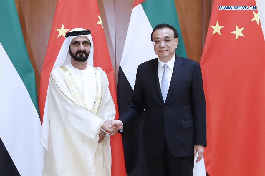 (BRF)CHINA-BEIJING-LI KEQIANG-UAE VICE PRESIDENT-MEETING (CN)