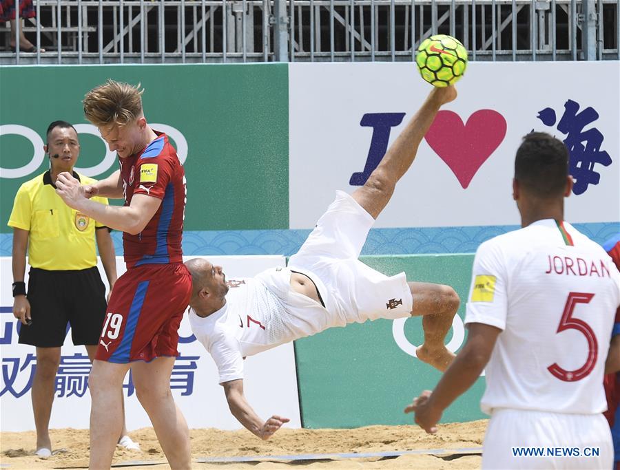 (SP)CHINA-HAIKOU-BEACH SOCCER