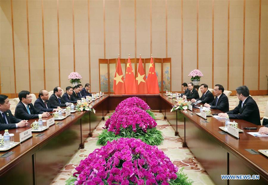 (BRF)CHINA-BEIJING-LI KEQIANG-VIETNAMESE PM-MEETING (CN)