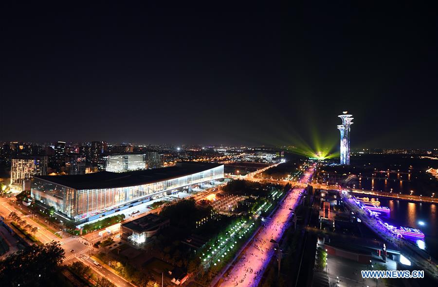 CHINA-BEIJING-LIGHT-NIGHT VIEW (CN)