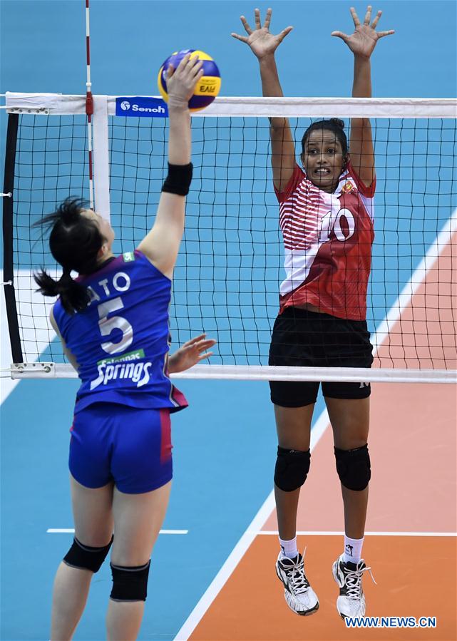 (SP)CHINA-TIANJIN-VOLLEYBALL-2019 ASIAN WOMEN'S CLUB CHAMPIONSHIP (CN)