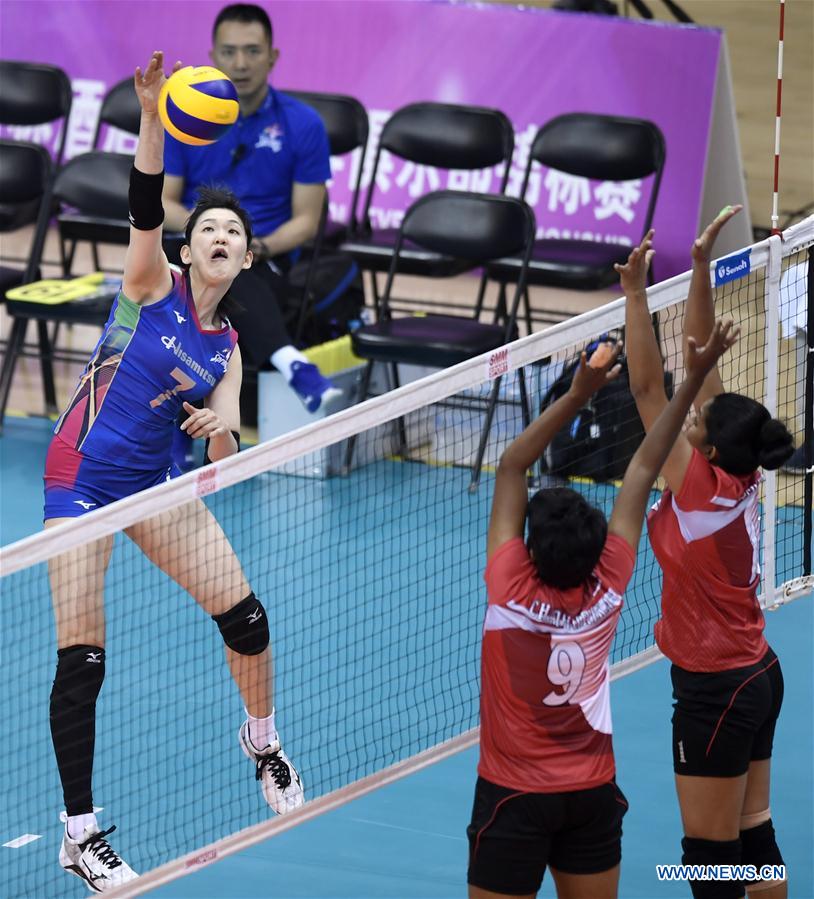 (SP)CHINA-TIANJIN-VOLLEYBALL-2019 ASIAN WOMEN'S CLUB CHAMPIONSHIP (CN)